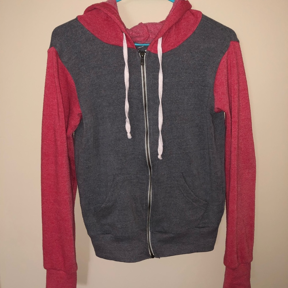 Gray & Red Ocean drive jacket